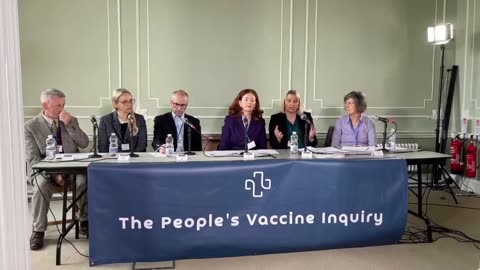 PEOPLE'S VACCINE INQUIRY DUBLIN - Press Conference Video