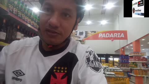 Entrei no supermercado com meu triciclo elétrico