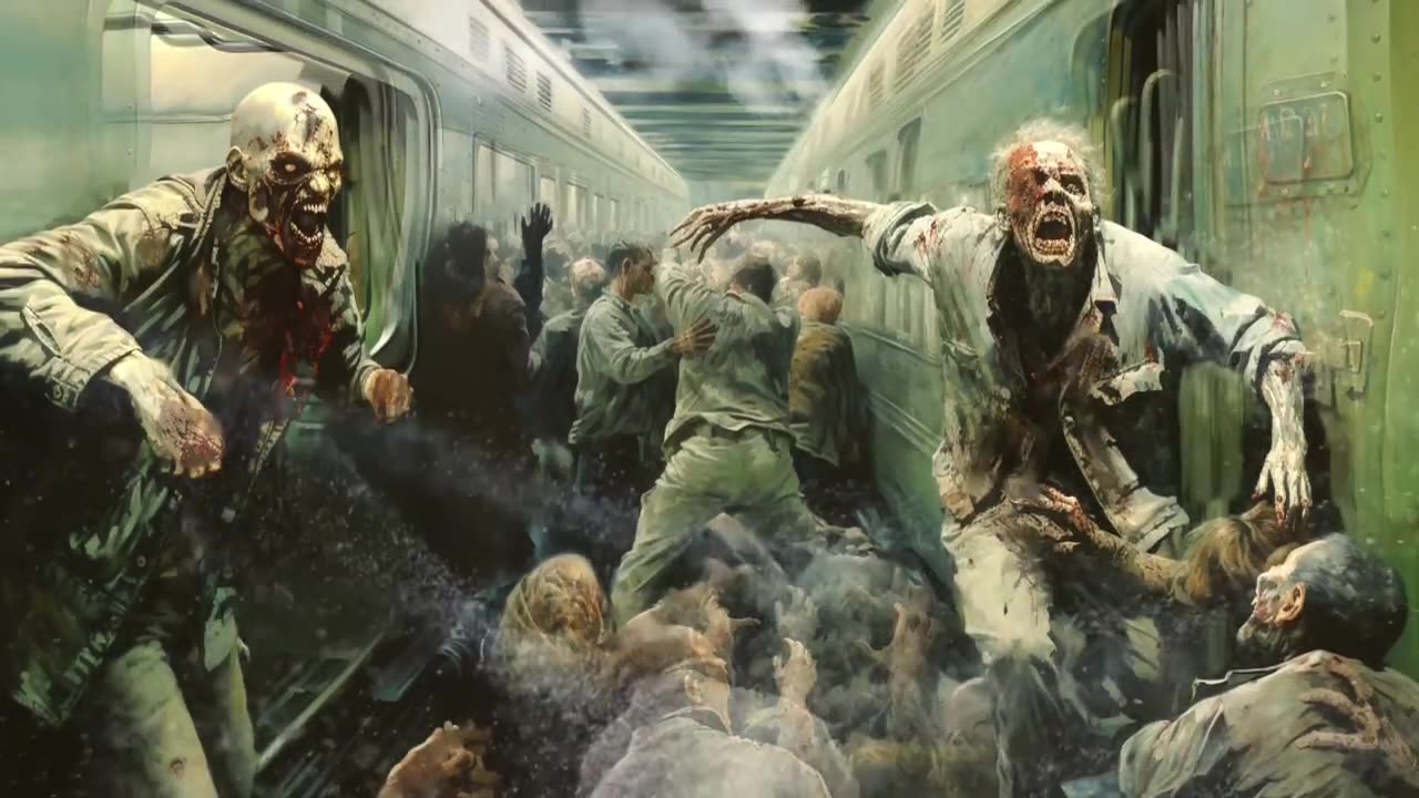 Zombie with a Shotgun Train Attack #44