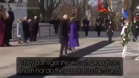 Biden Inauguration vs. Past Inaugurations.