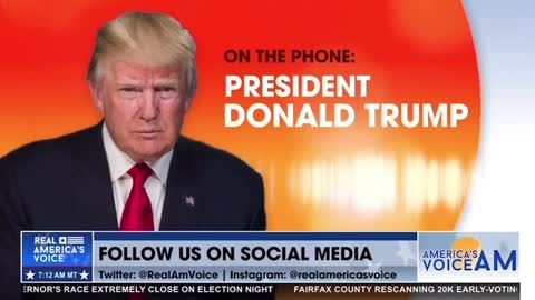 President Trump Interview with John Fredericks.