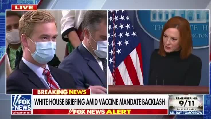 Psaki admits migrants at border is not required to take covid vaccine