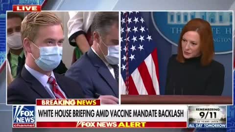 Psaki admits migrants at border is not required to take covid vaccine