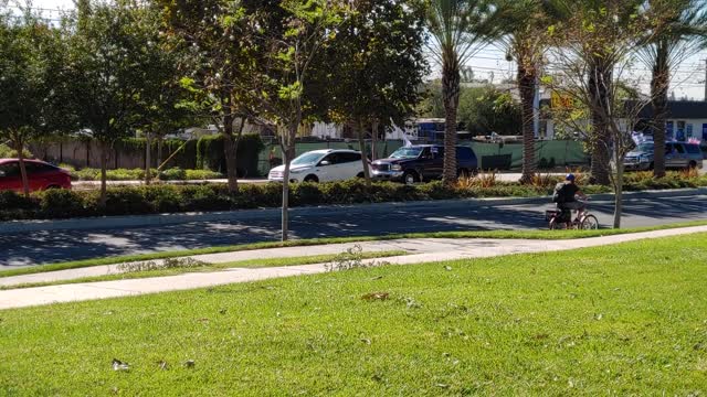 Trump car parade in Rancho Cucamonga Ca.