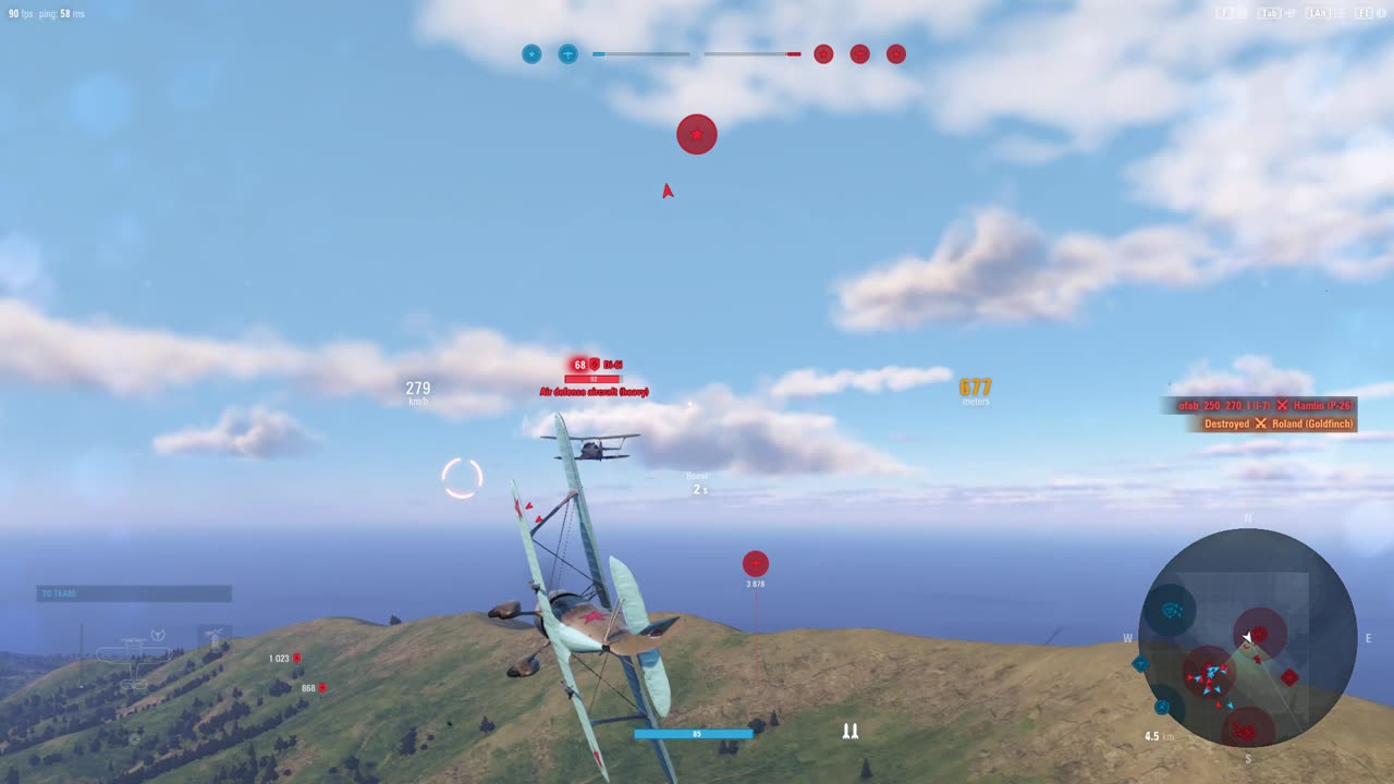 World of Warplanes Polikarpov I-15