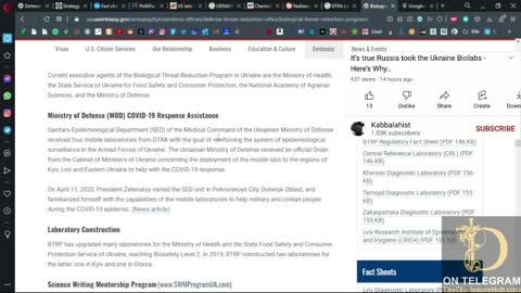 Proof Of The Labs And Organ Harvesting In Ukraine