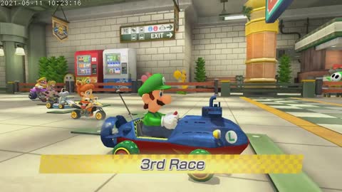 Mario Kart 8 Deluxe Switch Luigi Part 27 Super Bell Subway