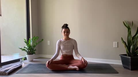 Restorative Yoga + Meditation | No Props 35-Minute Relaxing Practice