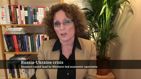 What sanctions are being imposed on Russia over Ukraine?