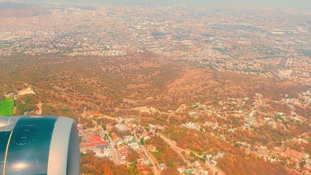 aeroplane flying.