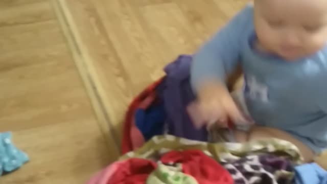 baby and washing machine