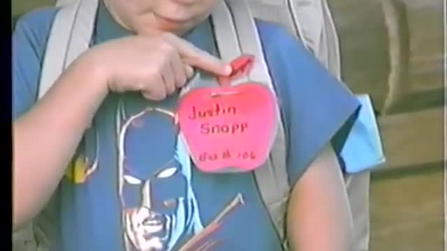 Justin's First Day of School
