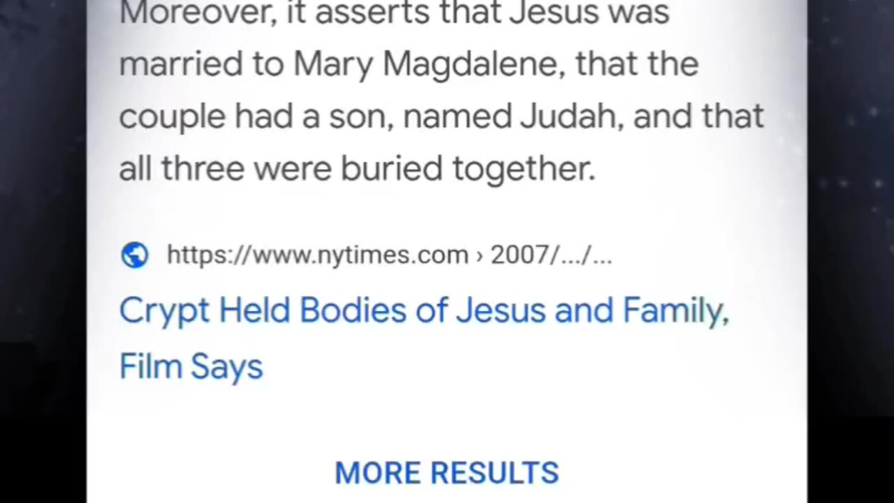 The Blood of Jesus and his Family