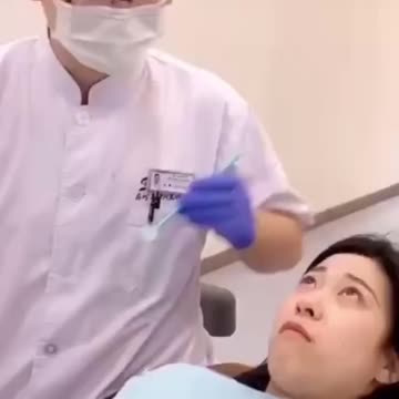 He lay on her count one then move the teeth lol