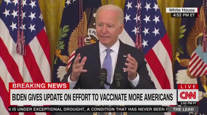 Biden’s Excuse for Not Wearing a Mask on Recent Trip