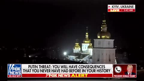 Ingram - President Trump reacts to explosions all across Ukraine