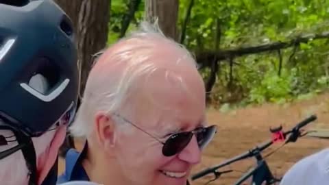 Biden Gets Caught Creepily SNIFFING Strangers AGAIN