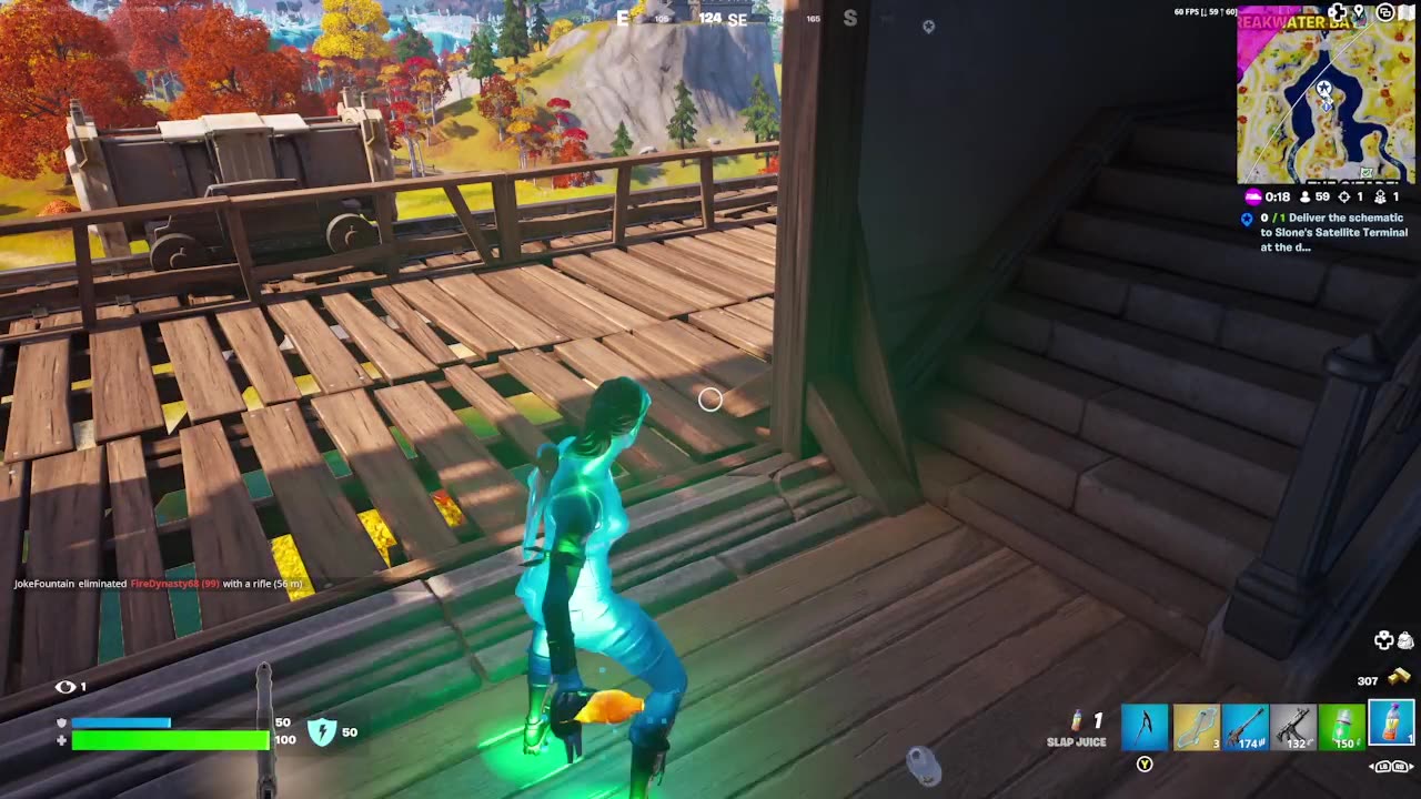 I was the bounty and lost #45 outside Citadel Fortnite Solos