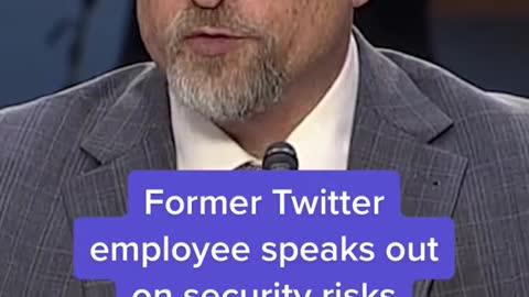 Former Twitter employee speaks out on security risks