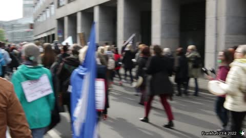 Demo für Frieden und Freiheit - Frankfurt - 23.4.2022