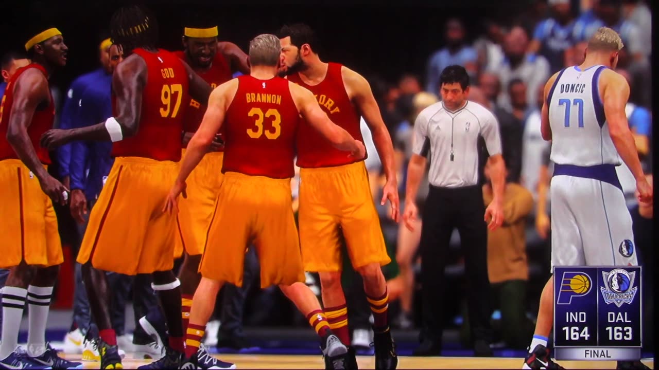 NBA2K: Indiana Pacers vs Dallas Mavericks (Buzzer Beater)