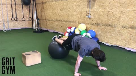 3pt Jackknife + Alt 1Leg Reach