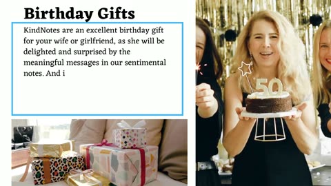 Birthday Gifts Quotes – KindNotes