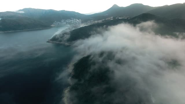 Time Lapse Video Of Clouds Above Mountains