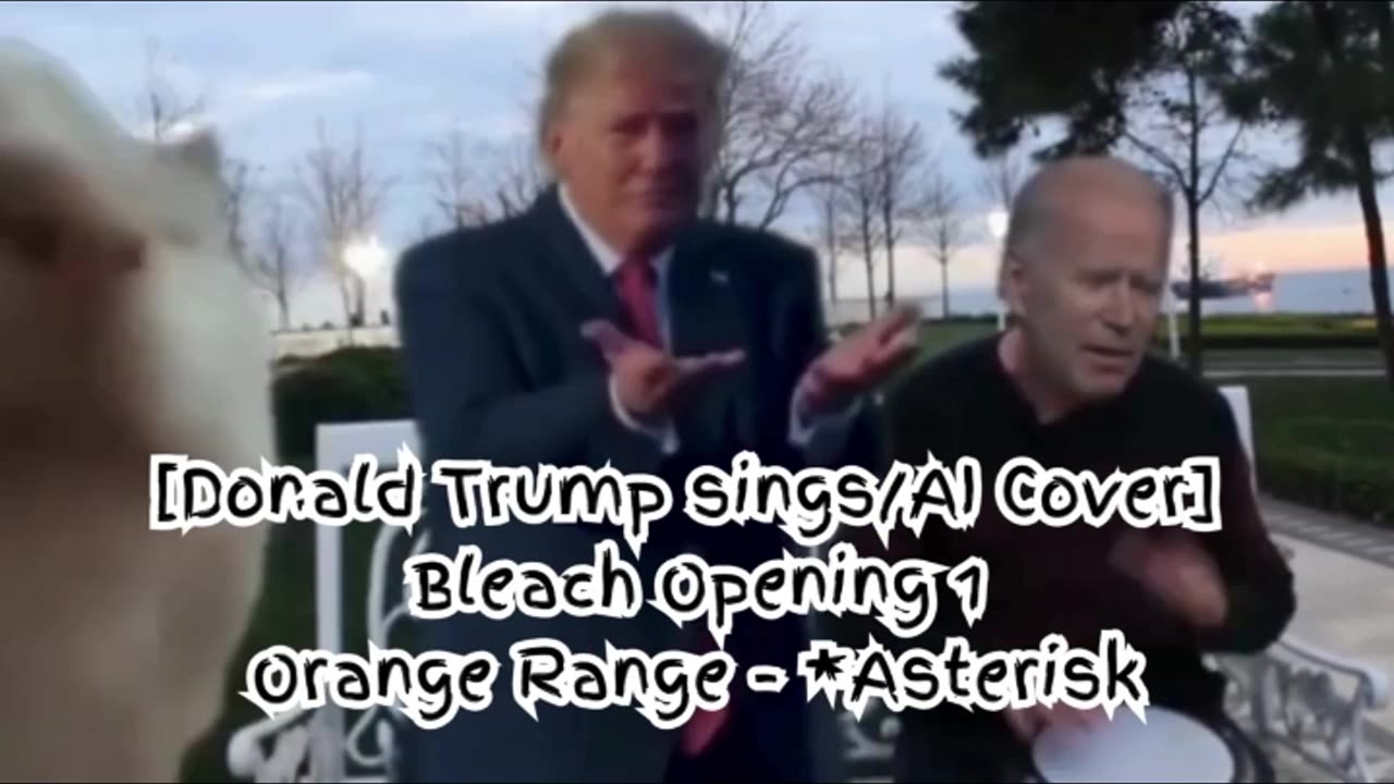 [Donald Trump sings/AI Cover] Bleach Opening 1 Orange Range - *Asterisk (*～アスタリスク～)