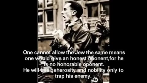 The Wisdom of Dr. Joseph Goebbels on the jewish Question