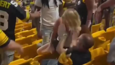 Brawl in stadium