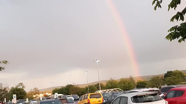 Rainbow action.