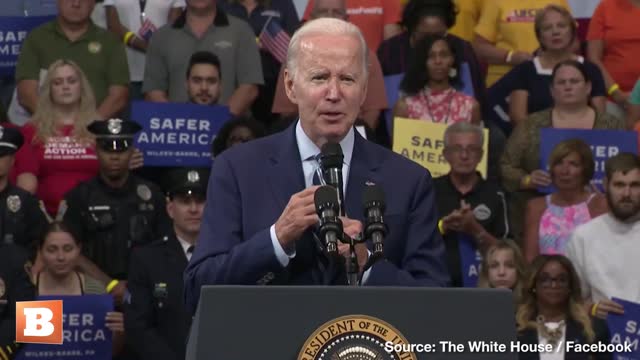 Joe Biden Claims "Brave Right-Wing Americans" Are Shooting Law Enforcement