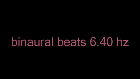 binaural_beats_6.40hz_#TranquilRelaxation_#BinauralMentalPeace_#WellnessSounds