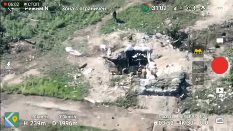 Fire Direction by Drone in Real Life in Ukraine