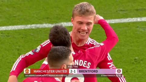 Hojlund & Garnacho Complete COMEBACK! _ Man Utd 2-1 Brentford