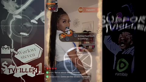 DANI & MS WHITE WAKES IT ALL THE WAY UP ON RAGINA & TOMIKAY