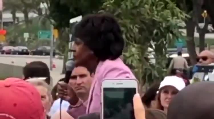 Maxine Waters - tell them they're not welcome