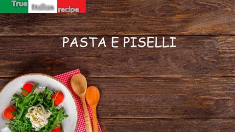 ENG - Pasta e piselli