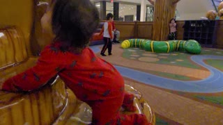 Indoor playground: one bumpy ride