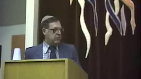 RARE- Rabbi Meir Kahane speaks at the Young Israel of Fort Lee, NJ