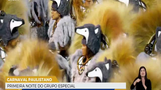 Primeira noite do Carnaval de São Paulo 2022