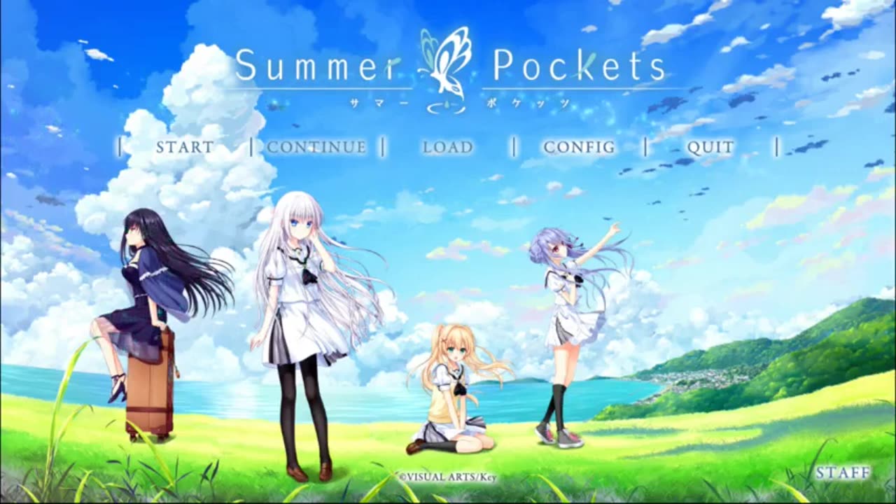 Summer Pockets Visual Novel (Let’s Play)-Part 1