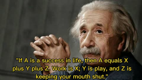 ALBERT EINSTEIN II QUOTE