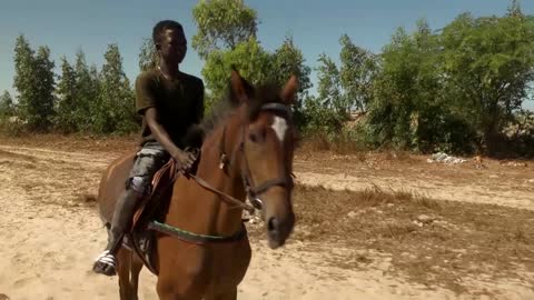 The Senegalese jockey racing for global glory