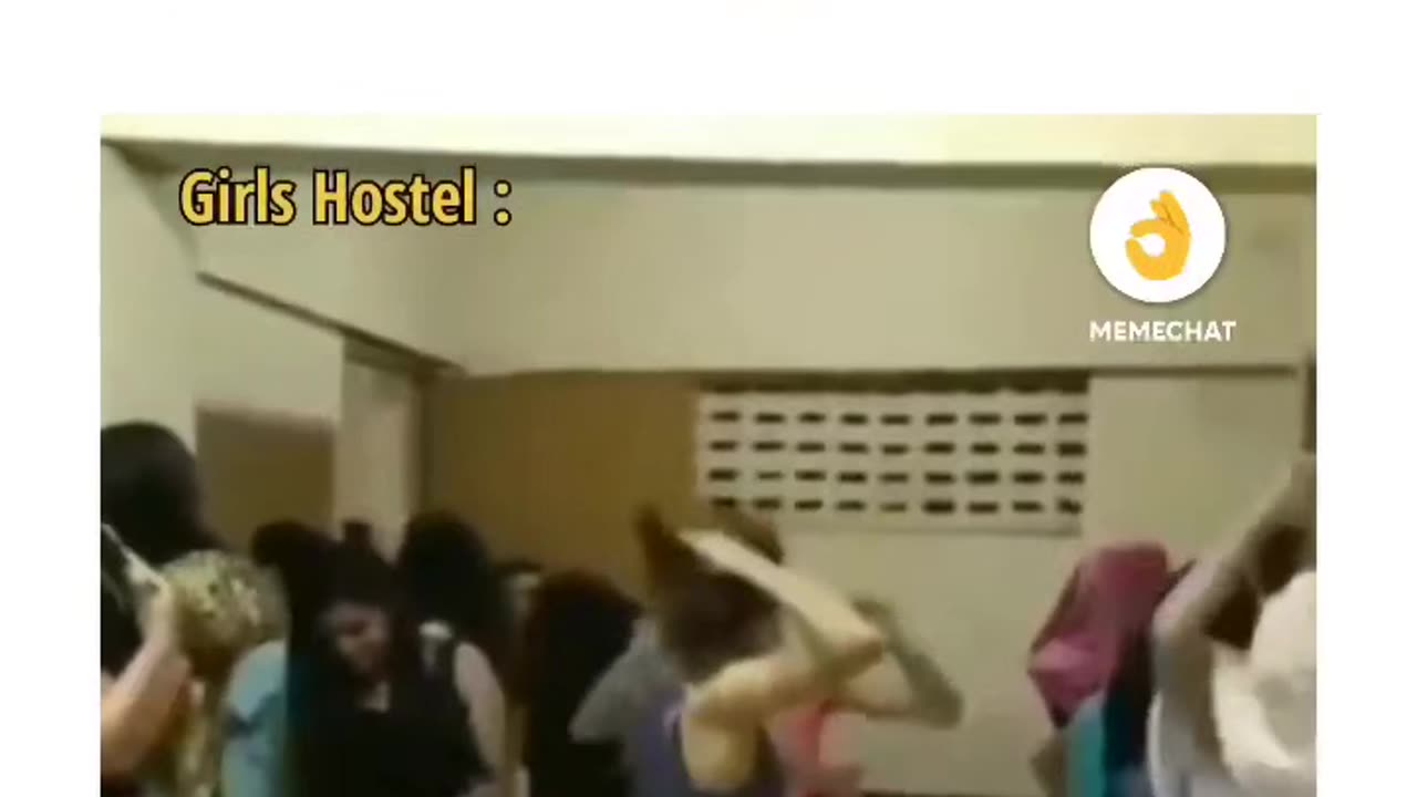 Girls hostel vs Boys hostel celebration.......🫥