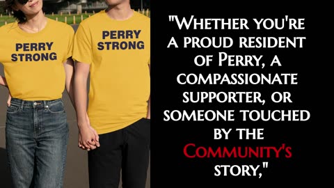 Fake Mass Shooting - Perry Iowa - Strong merchandise