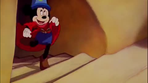 Walt Disney Cartoon Fantasia - The Sorcerer's Apprentice