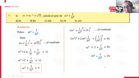 UNI Semana 03 Álgebra