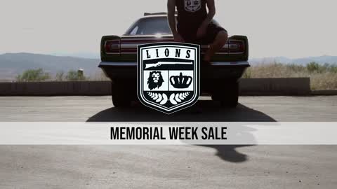 Lions Not Sheep Memorial Week Sale